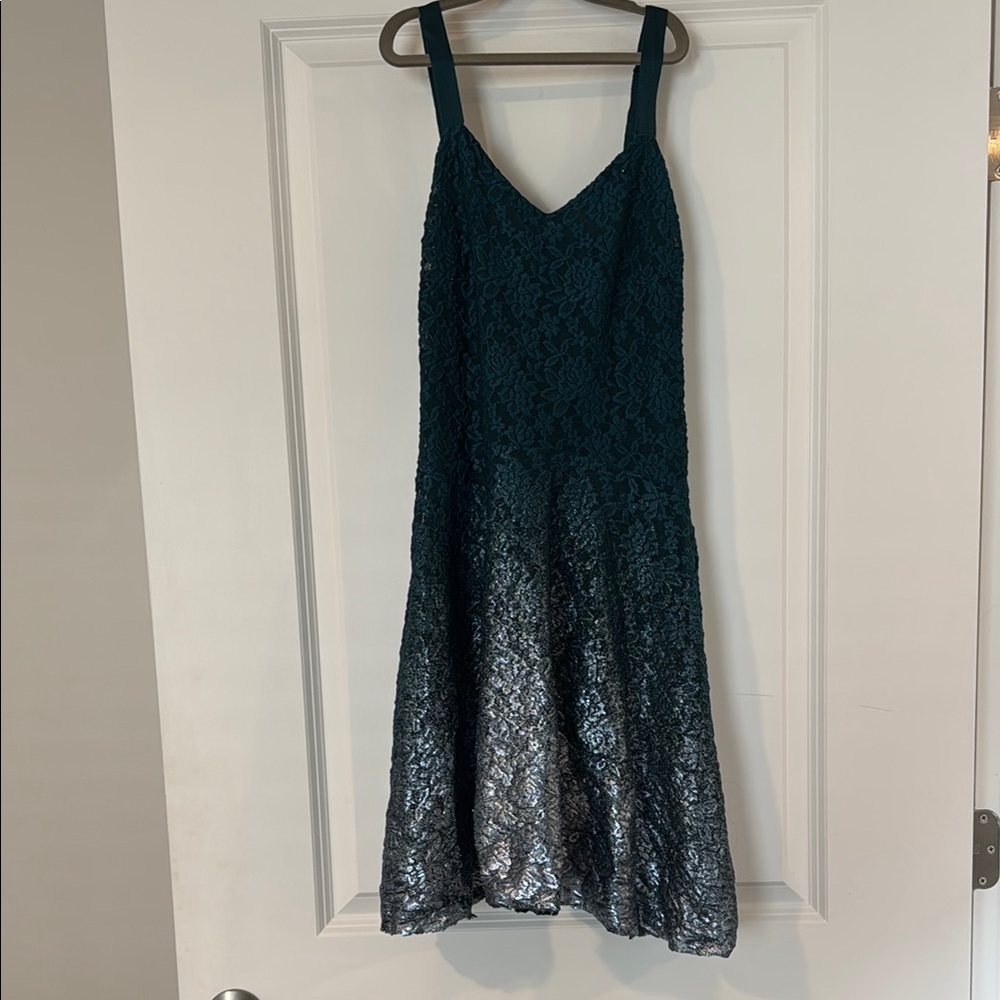 Free People Teal Dress